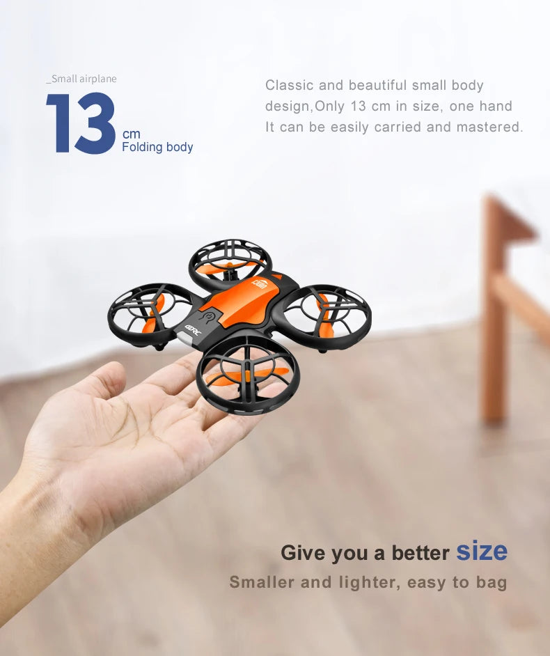 V8 New Mini Drone 4k profession HD 1080P Wide Angle Camera