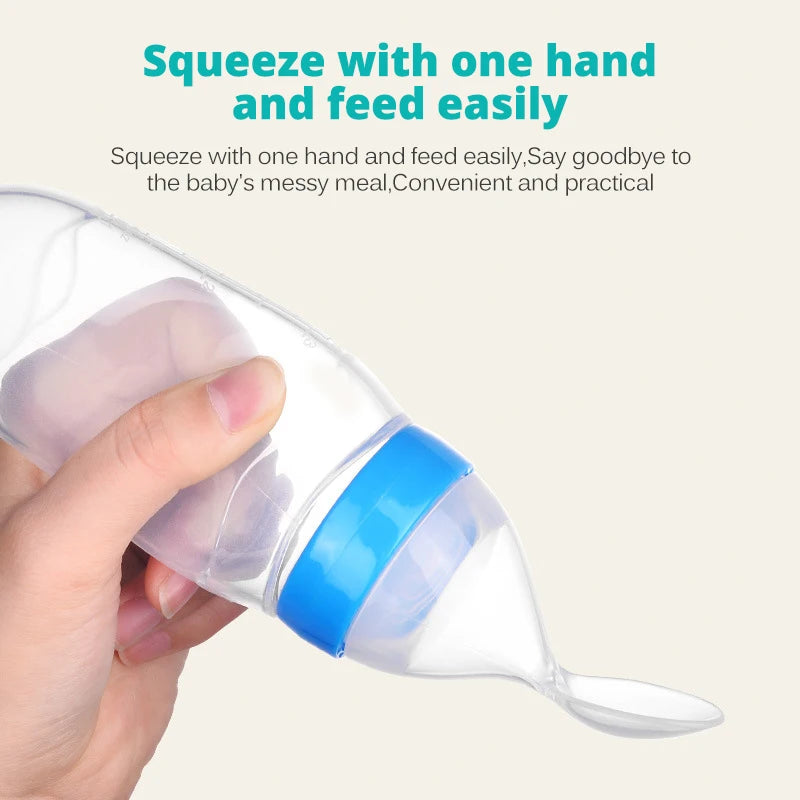 Safe Useful Silicone Baby Bottle