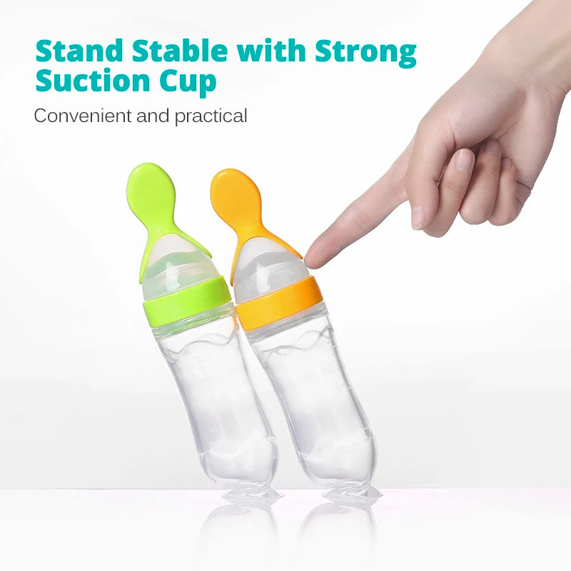 Safe Useful Silicone Baby Bottle