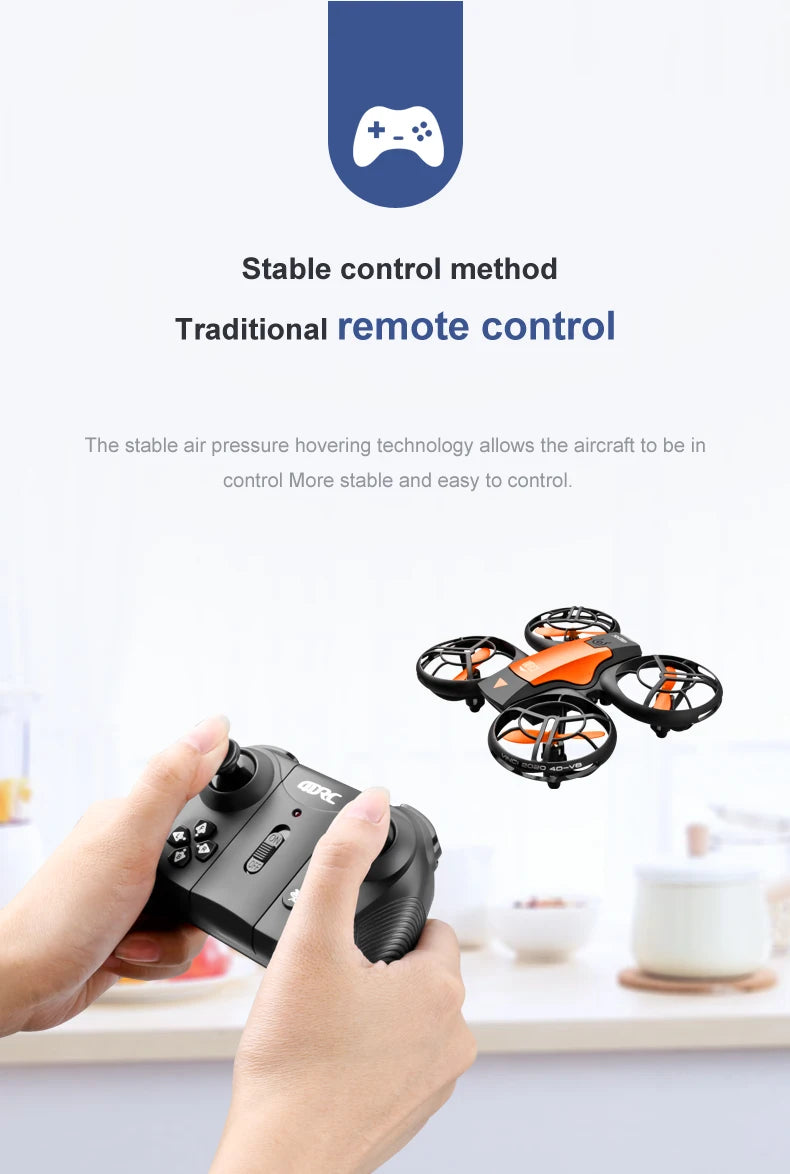 V8 New Mini Drone 4k profession HD 1080P Wide Angle Camera