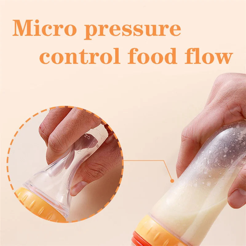 Safe Useful Silicone Baby Bottle