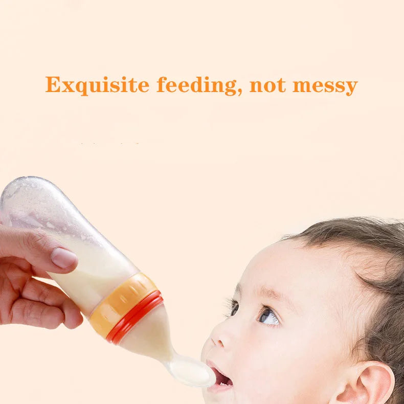 Safe Useful Silicone Baby Bottle