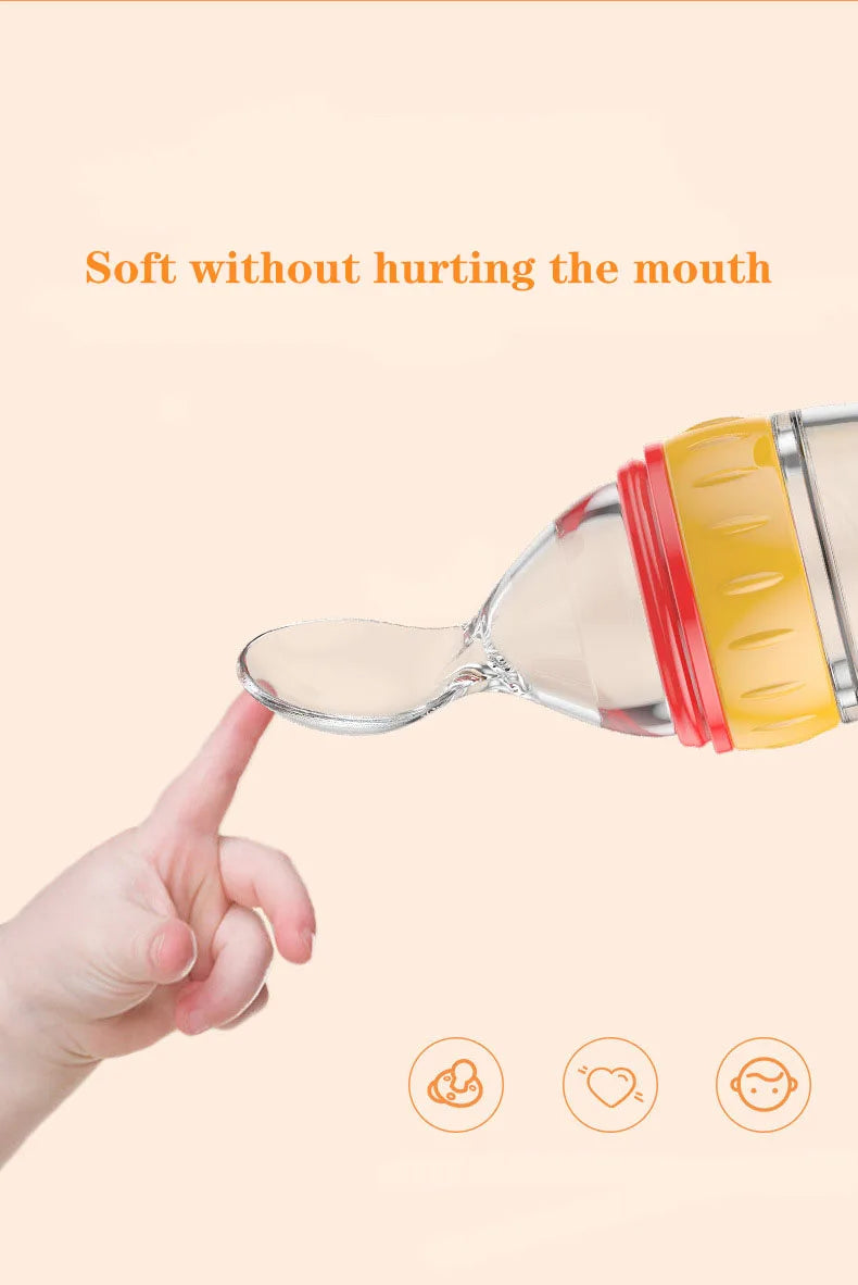 Safe Useful Silicone Baby Bottle