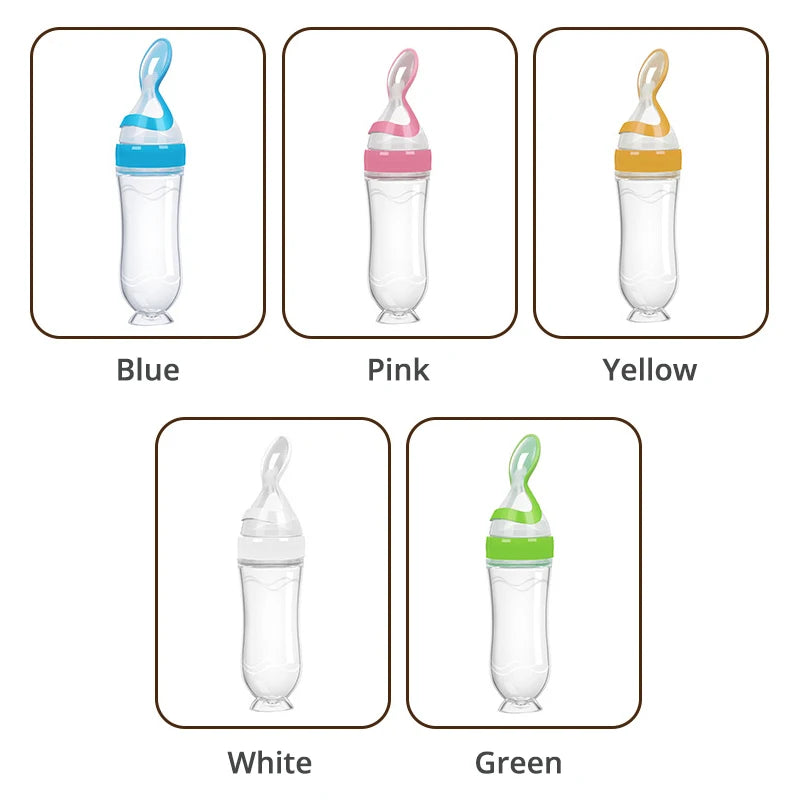 Safe Useful Silicone Baby Bottle