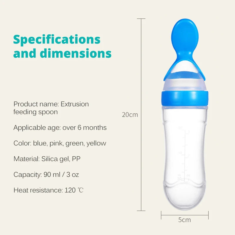 Safe Useful Silicone Baby Bottle