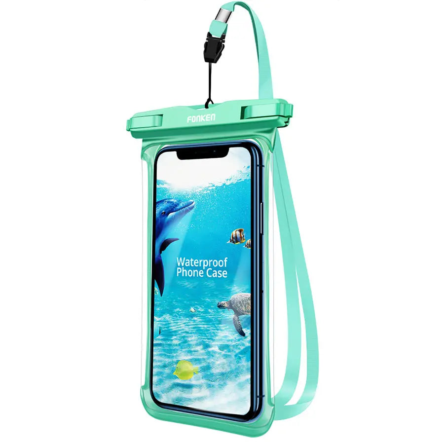 Full View Waterproof Case for Phone Underwater Snow Rainforest Transparent Dry Bag Swimming Pouch Big Mobile Phone Covers