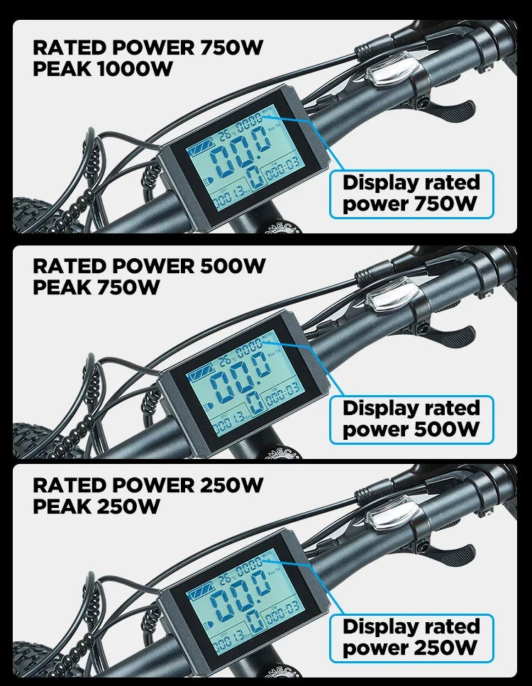 electric bicycle 1000W power 48V 20AH 27.5*2.8 inch tire