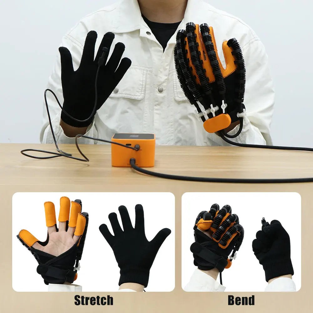 Robot Glove Hand Device Finger Training Massage