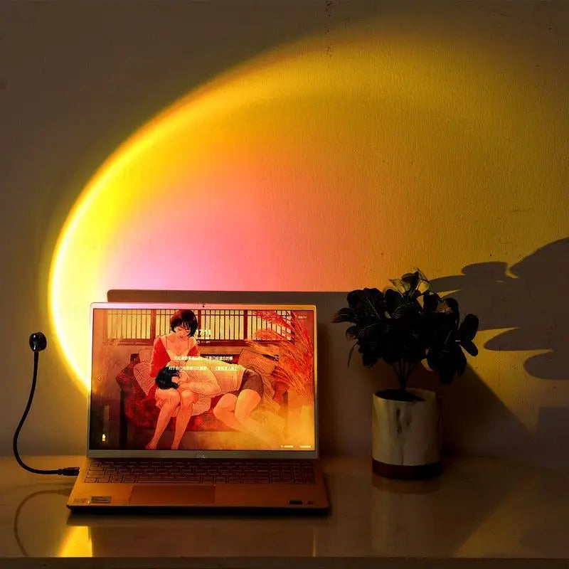 USB Sunset Light Lamp Self Photography Light LED