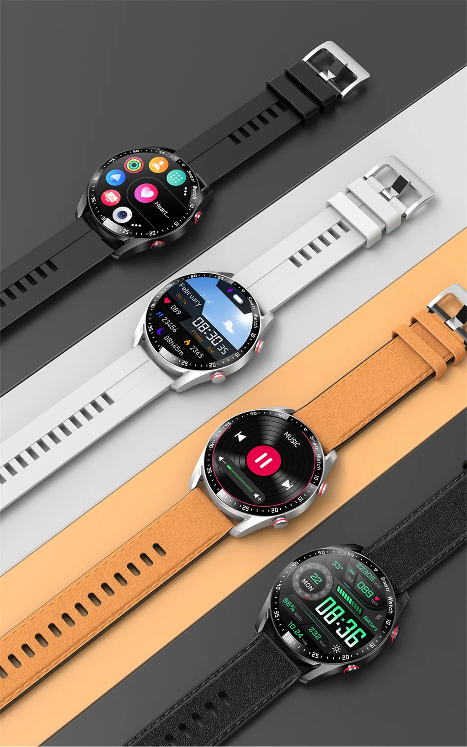 Bluetooth Call Smart Watch Men