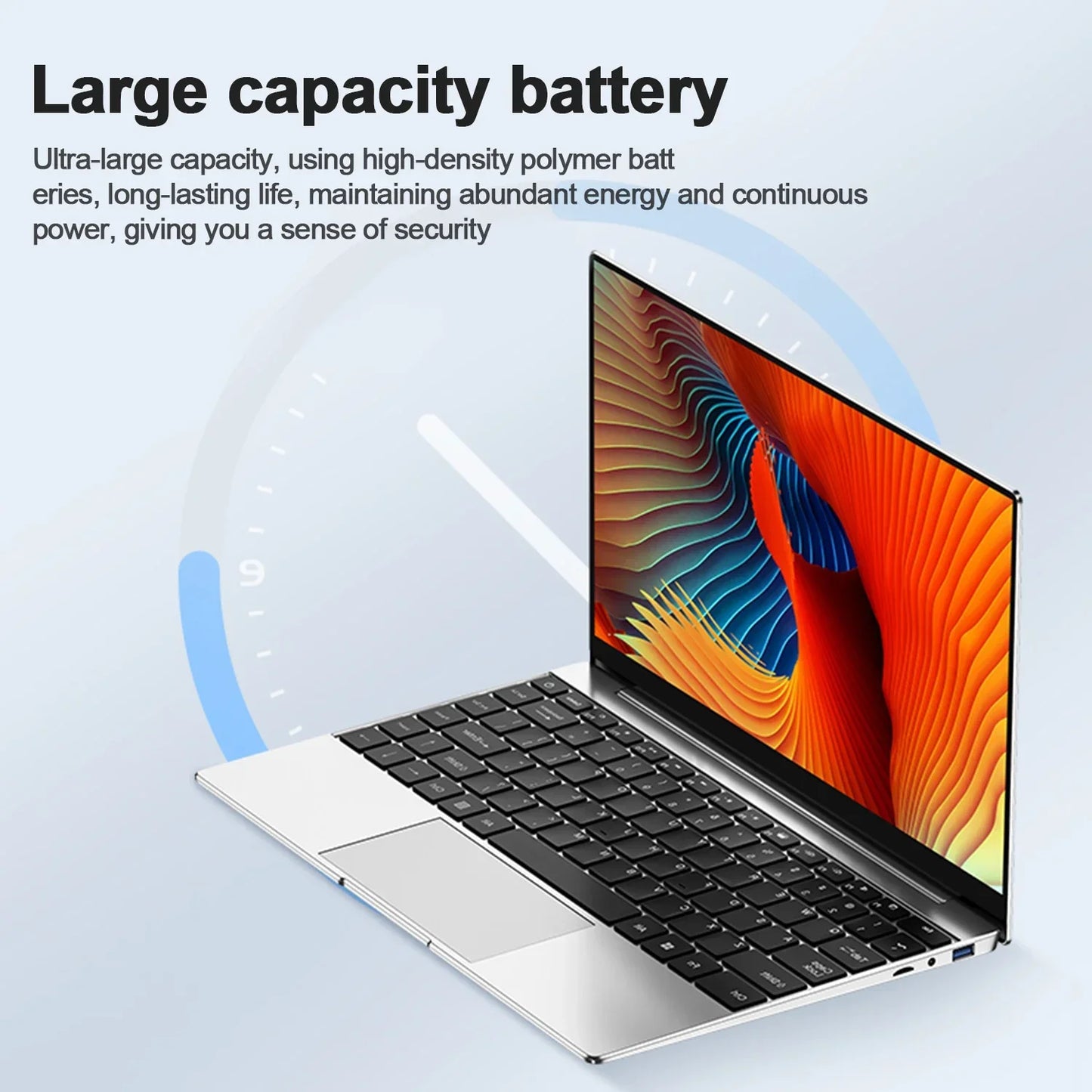 Ultra Slim Laptop 16GB RAM 2TB SSD Intel N3700 Notebook Gamer  1920*1080  Display Office Study Computer PC Windows 11 Pro