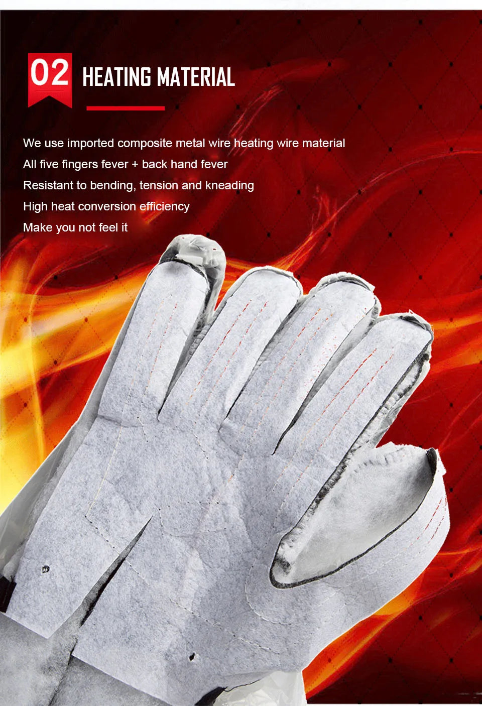 Winter Heated Gloves