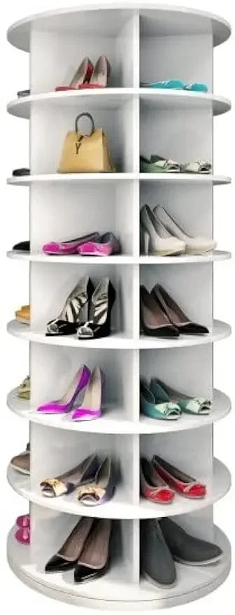 Weinstein storage Rotating shoe rack 360°