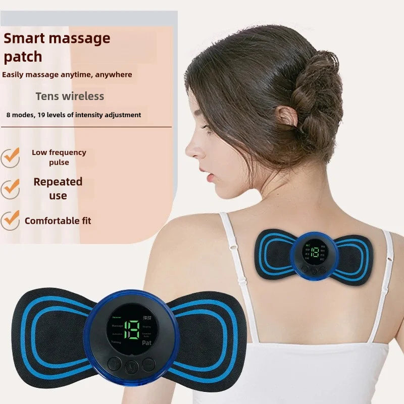 Mini Neck Massager Electric Muscle