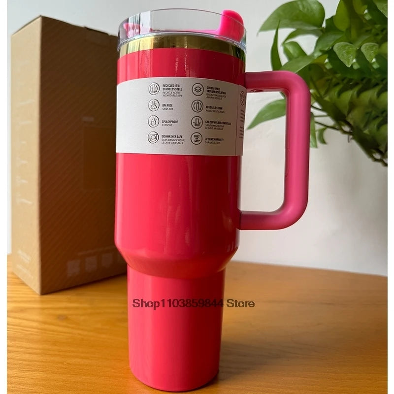 Tumblers Cup Straw Car Travel