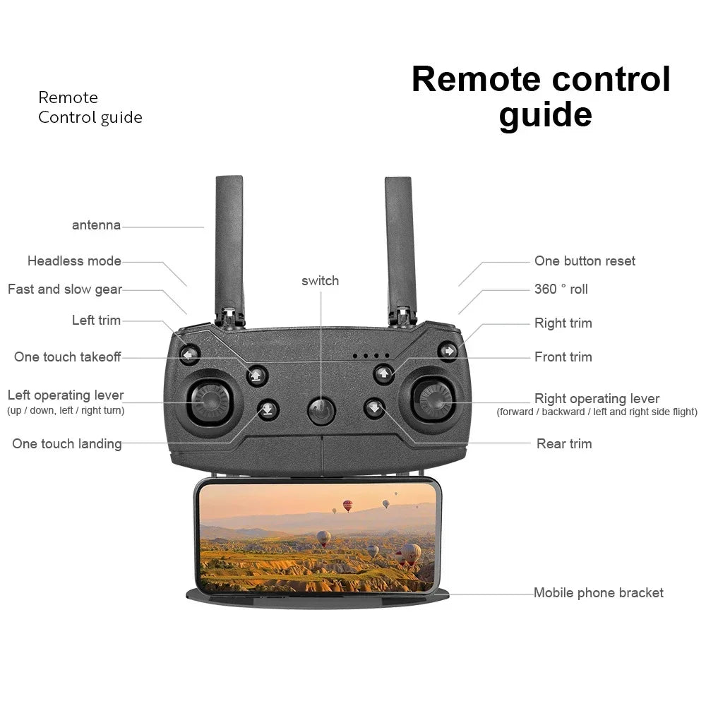 E99 Pro Drone Quadcopter Remote Control Handle