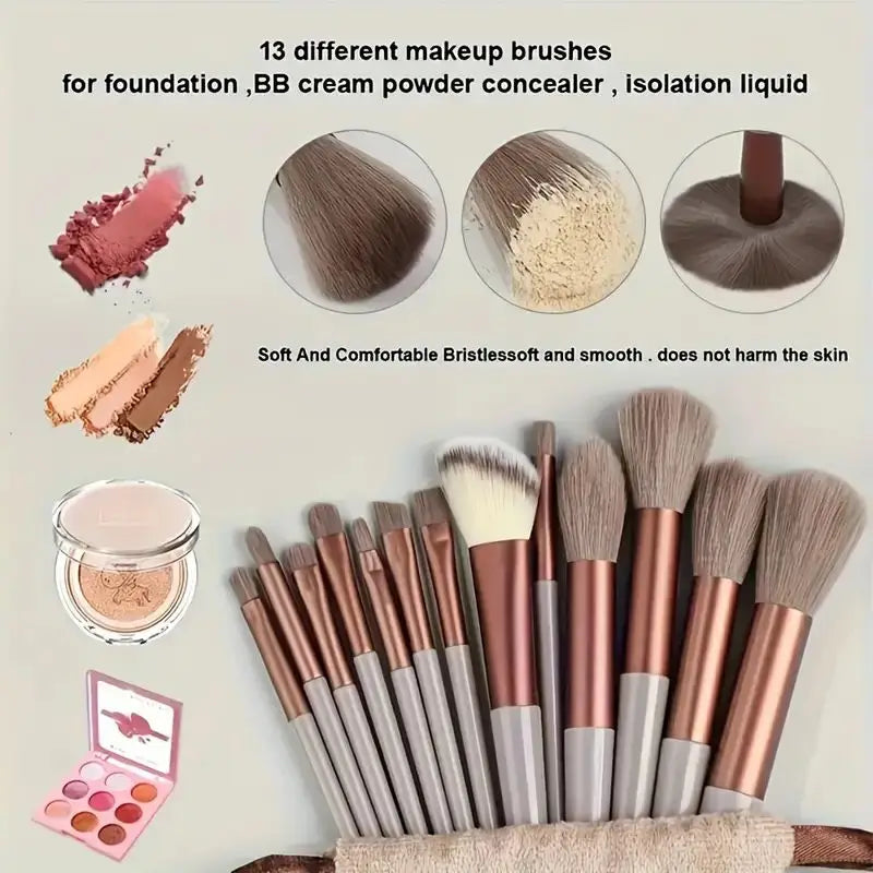 PCS LOT Makeup Brushes Set Eye Shadow Foundation Women Cosmetic Brush Eyeshadow Blush Beauty Soft Make Up