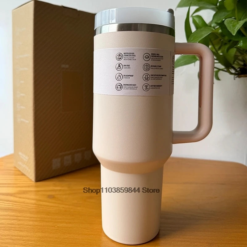 Tumblers Cup Straw Car Travel