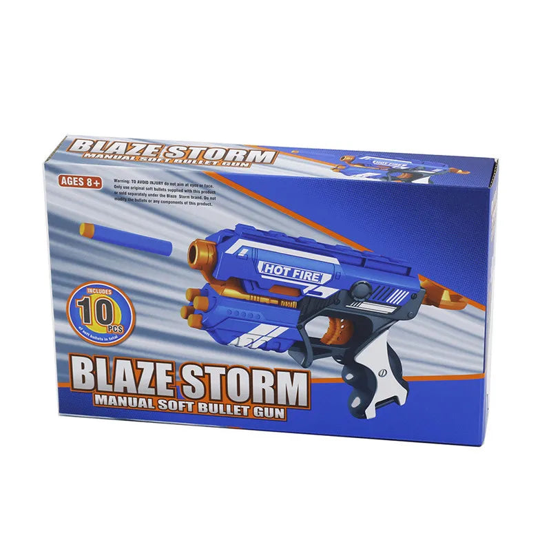 NERF Children's Manual Soft Bullets Toy