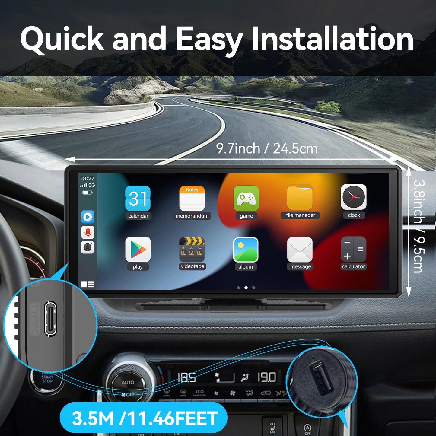 Carplay for Car Screen, Wireless  Screen Wireless