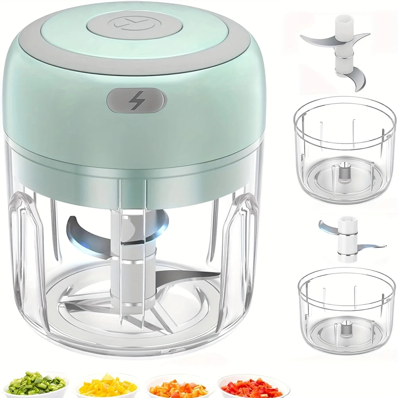 Electric Mini Garlic Chopper