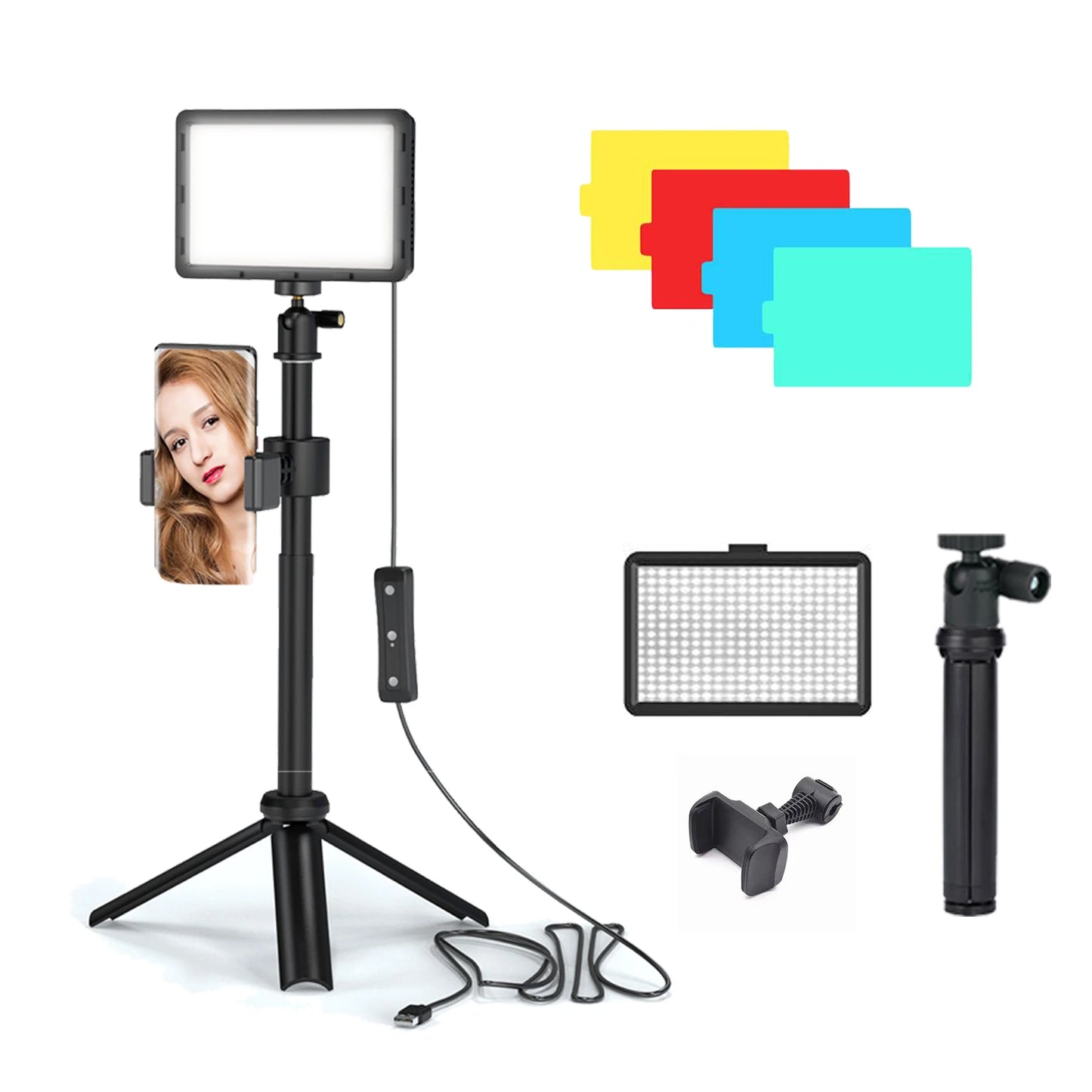 Photography LED Video Light Panel Lighting Photo Studio Lamp