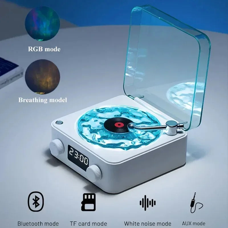 Waves Vinyl Player Bluetooth Speaker