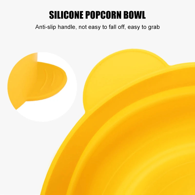 Silicone  Microwave Popcorn Bowl