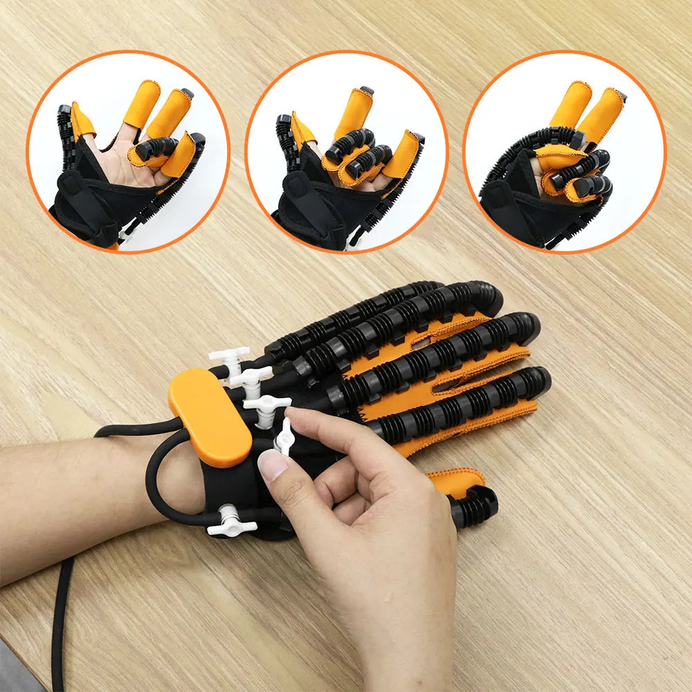 Robot Glove Hand Device Finger Training Massage