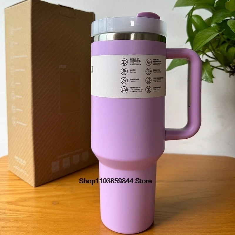 Tumblers Cup Straw Car Travel