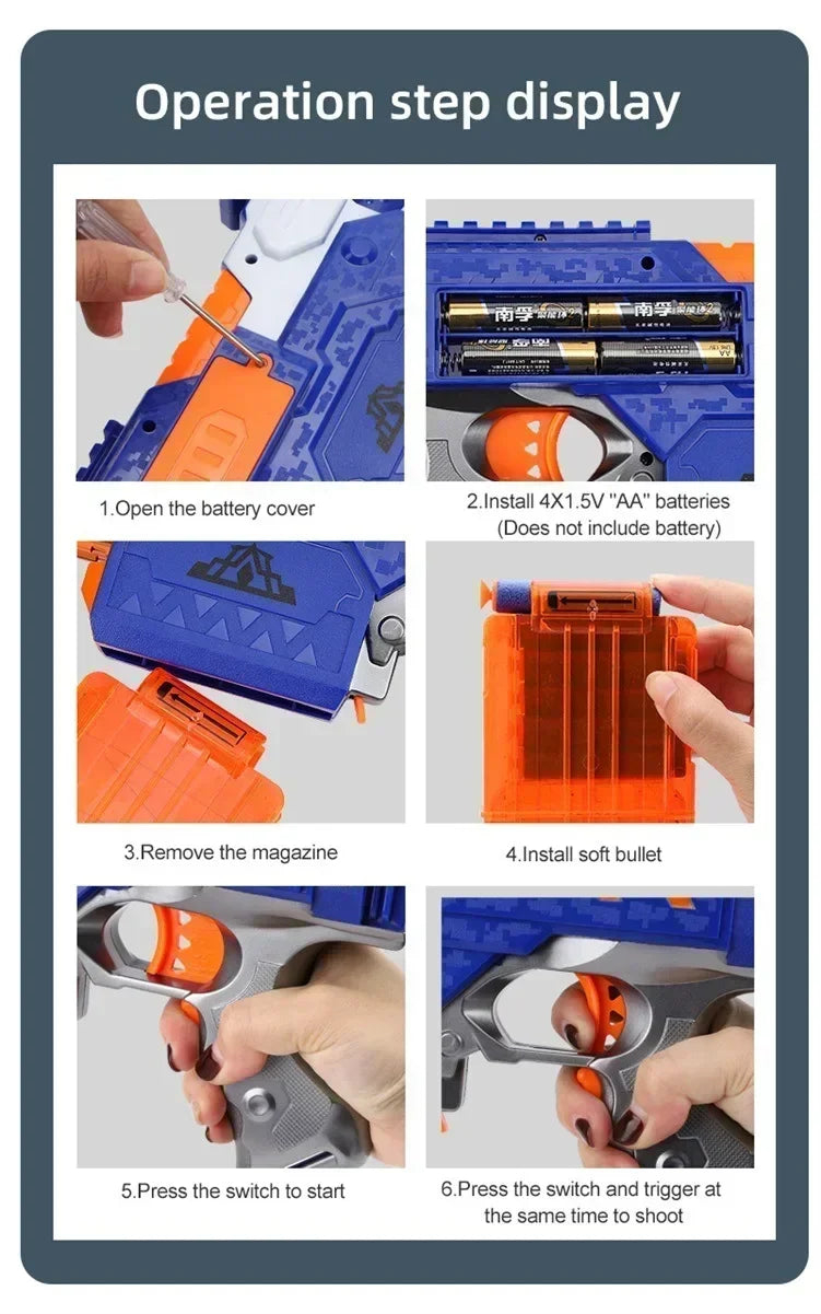 New Weapon for Nerf Gun Electric