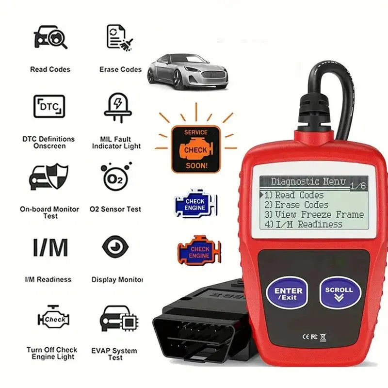 1 PC Car Fault Diagnosis Instrument Obd2