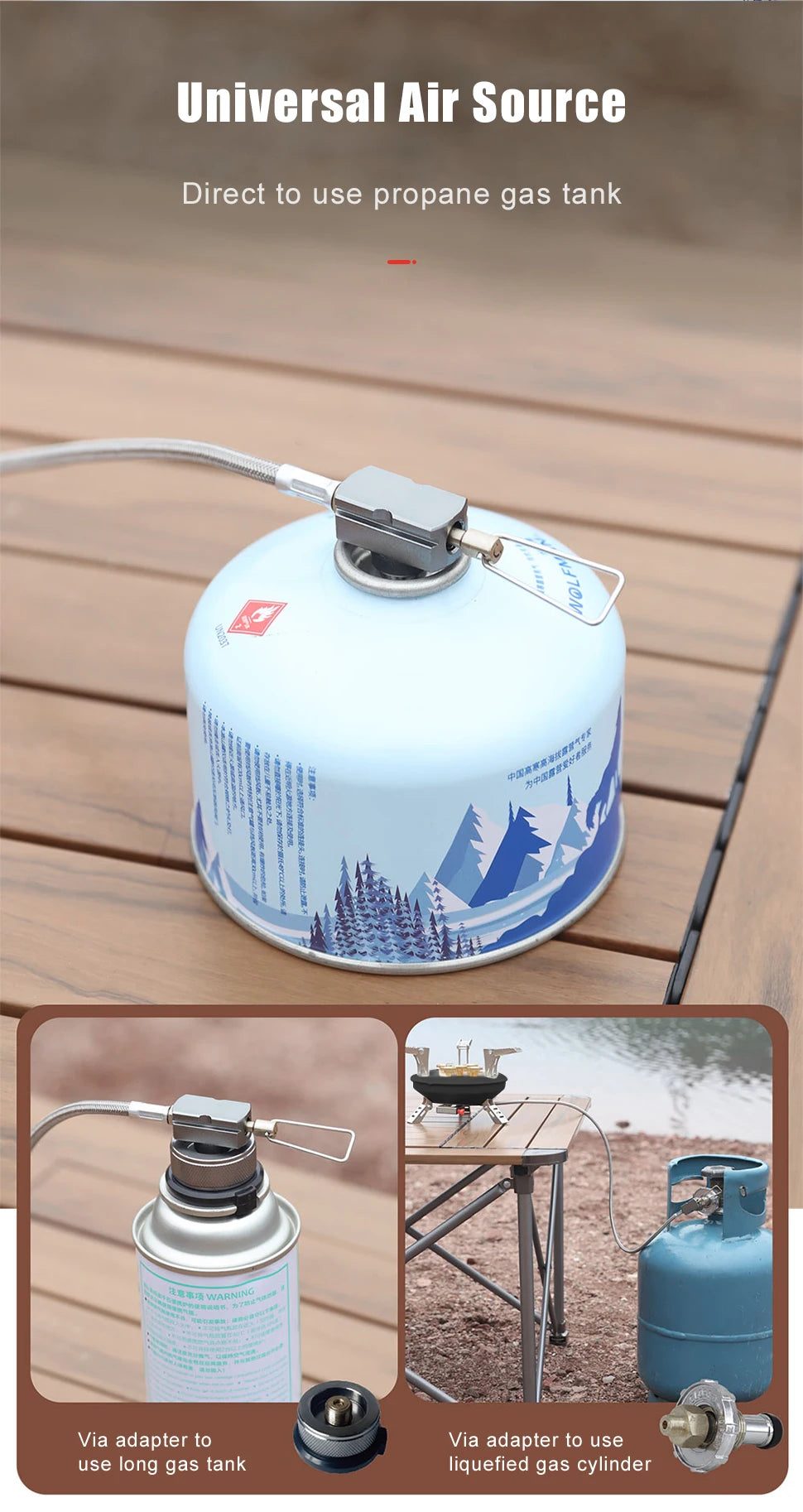 Camping Gas Stove 16000W High