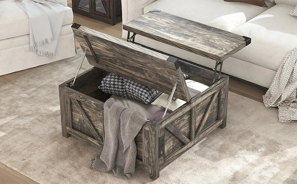 Lift Top Coffee Table with Storage