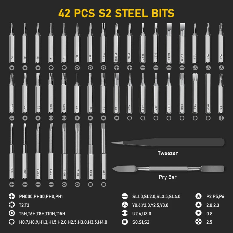 S6 MAX 5-Speed precision electric screwdriver