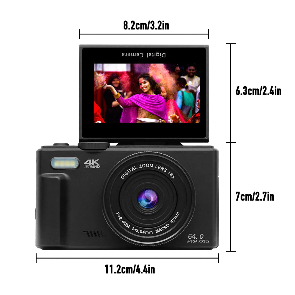 Compact Digital Photography Camera