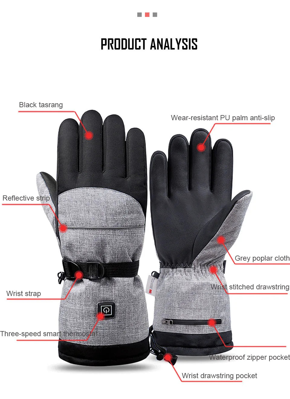 Winter Heated Gloves