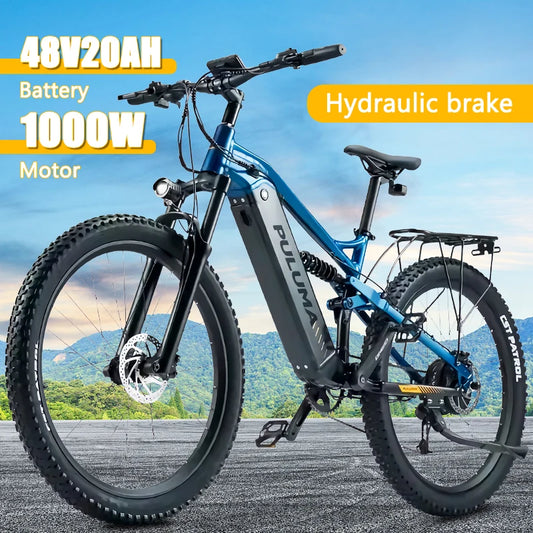 electric bicycle 1000W power 48V 20AH 27.5*2.8 inch tire