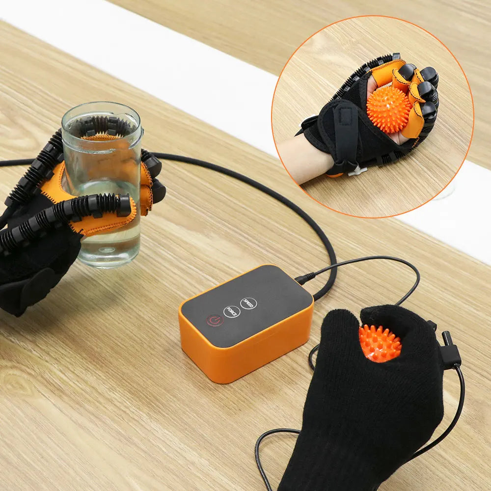 Robot Glove Hand Device Finger Training Massage