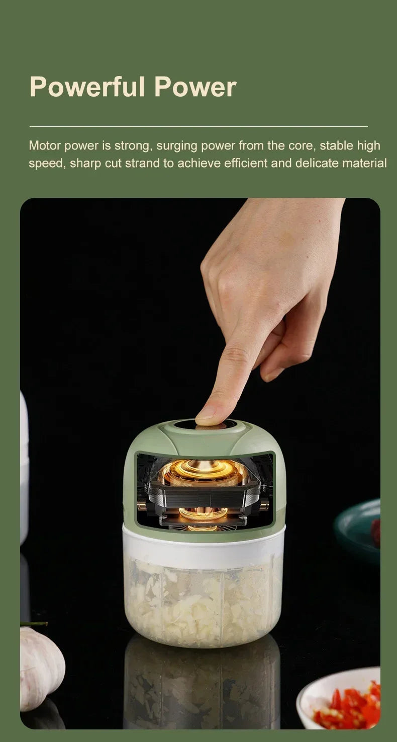 Mini Electric Garlic Chopper