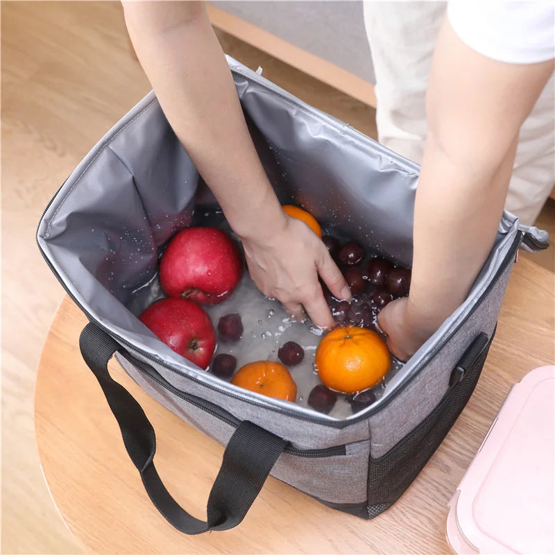 Fashion Large Capacity Leakproof Lunch Cooler Bags