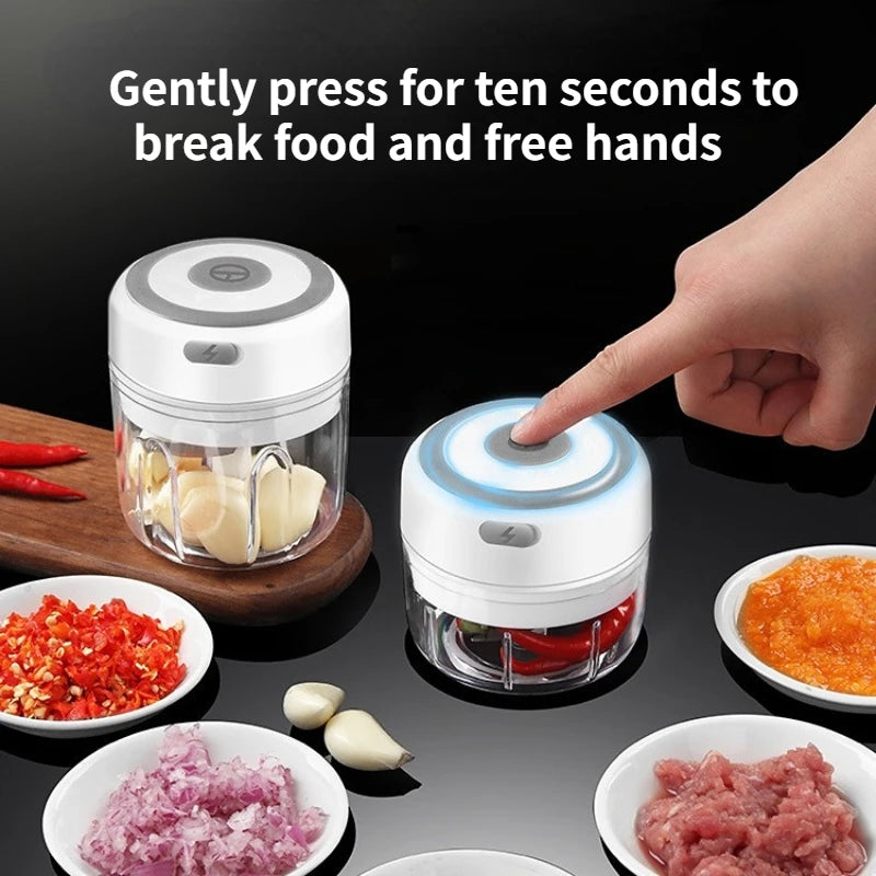 Electric Mini Garlic Chopper