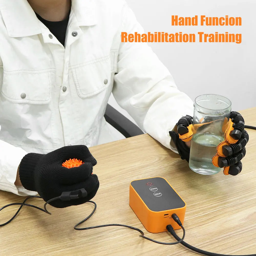 Robot Glove Hand Device Finger Training Massage