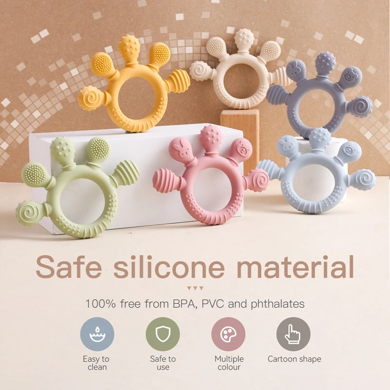 Silicone Teether,Food