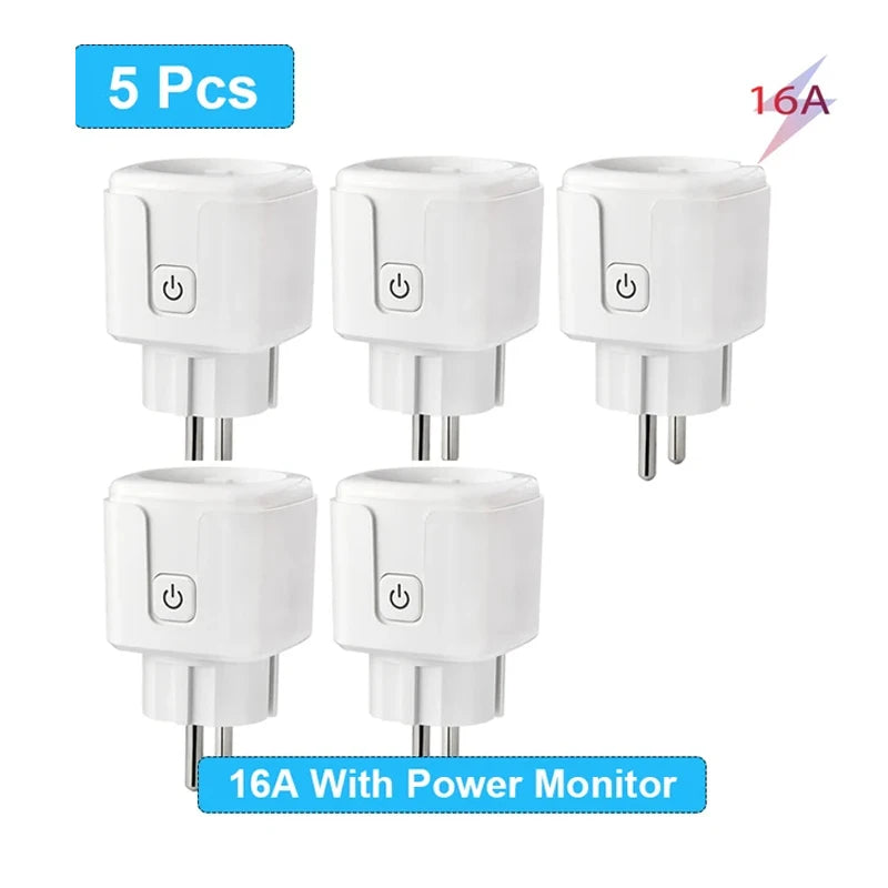 WiFi Smart Plug 16A/20A EU Power Monitor Switch