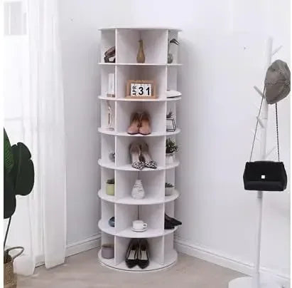 Weinstein storage Rotating shoe rack 360°