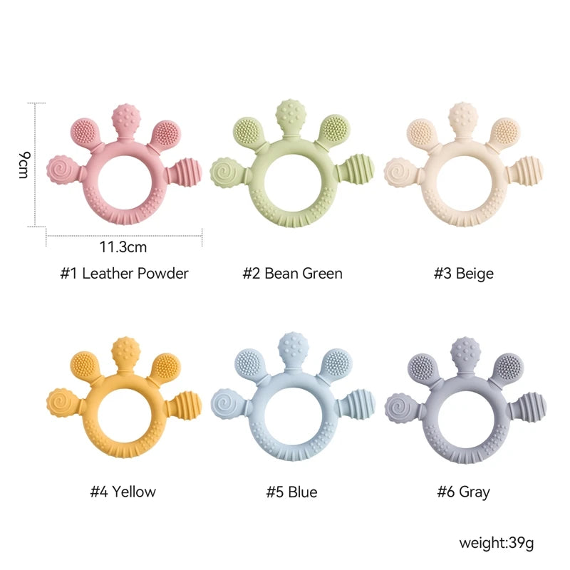 Silicone Teether,Food