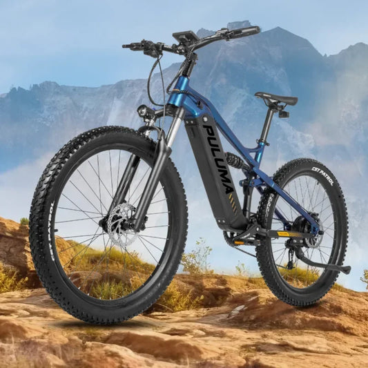 2025 latest full suspension electric mountain bike