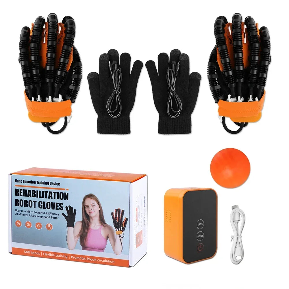 Robot Glove Hand Device Finger Training Massage