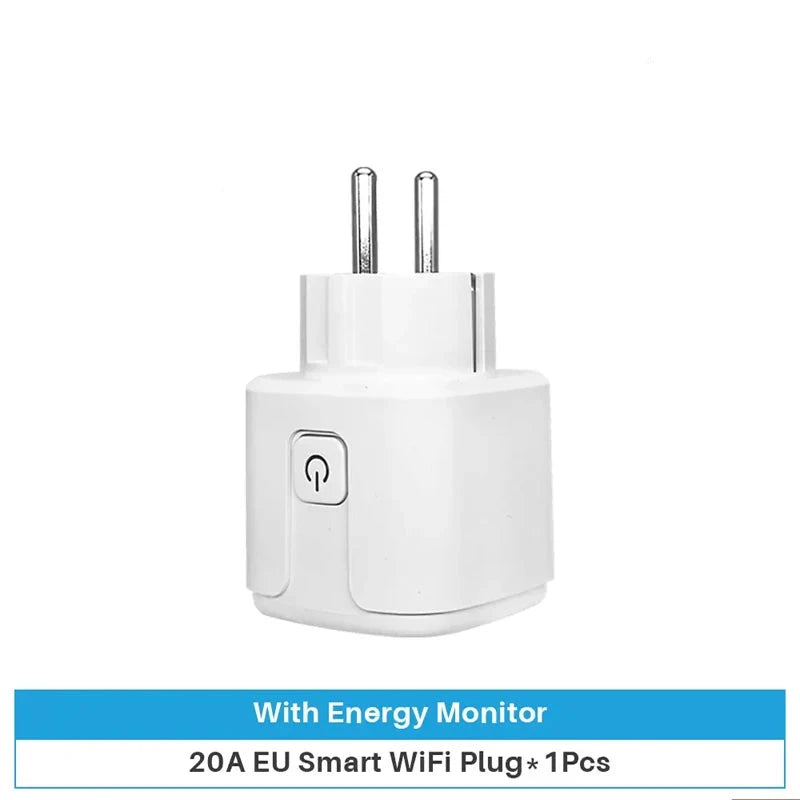 WiFi Smart Plug 16A/20A EU Power Monitor Switch